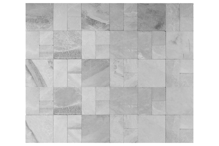 Atlantic Gray Marble Kumlama Mini Set