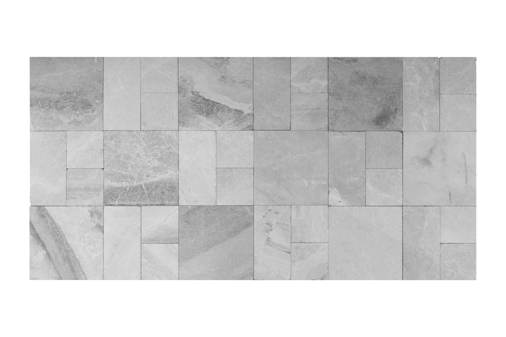 Atlantic Gray Marble Kumlama Mini Set