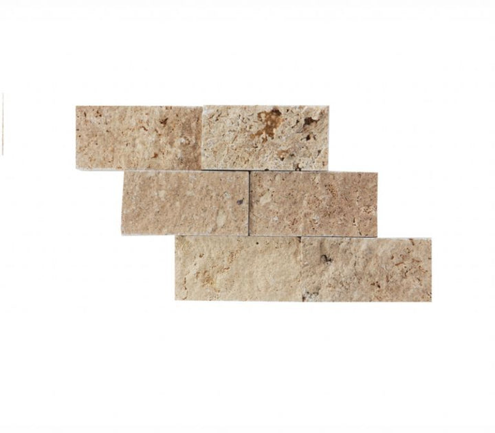 Classic Traverten Patlatma Filesiz 5x10 cm